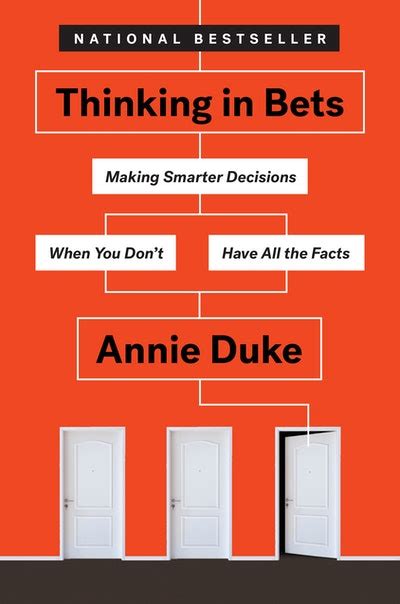 annie duke book thinking in bets